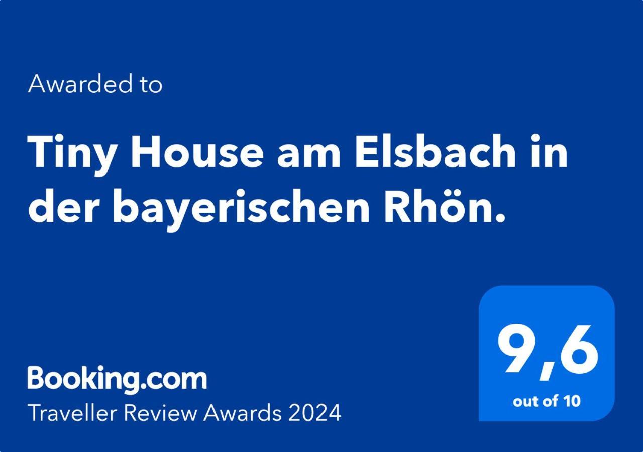 Tiny House Am Elsbach In Der Bayerischen Rhoen. Oberelsbach Zewnętrze zdjęcie